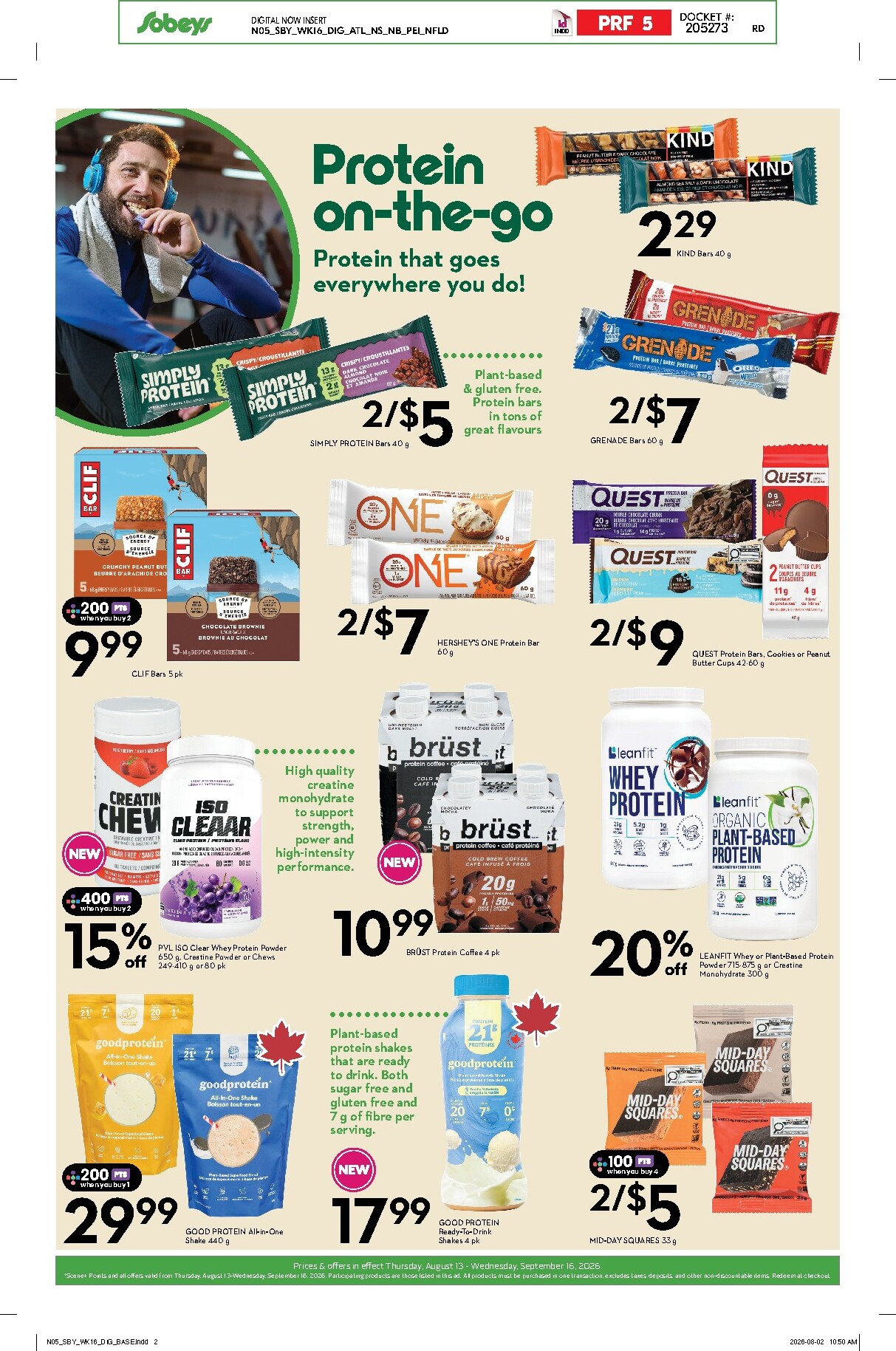 sobeys - Sobeys - Natural and Wellness Booklet Flyer Valid from 2026-08-13 to 2026-09-16 - page: 5