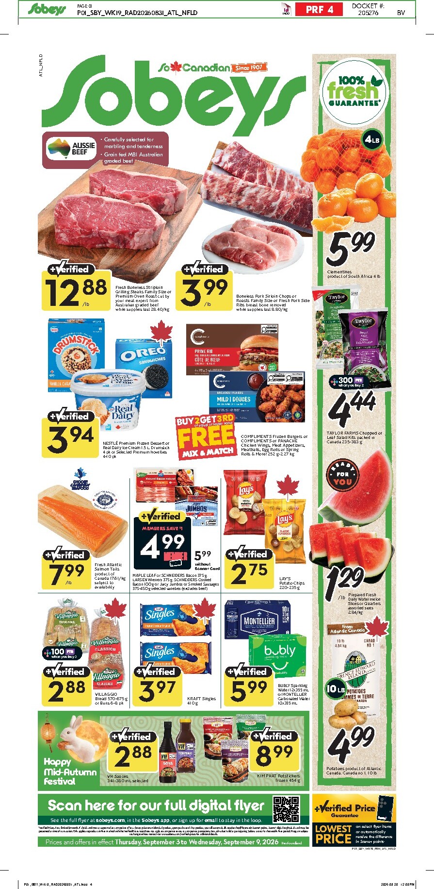 sobeys - New Sobeys Flyer for This Week – 2026-09-03 to 2026-09-09