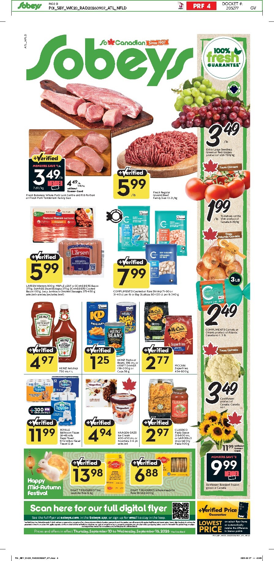 sobeys - New Sobeys Flyer for This Week – 2026-09-10 to 2026-09-16