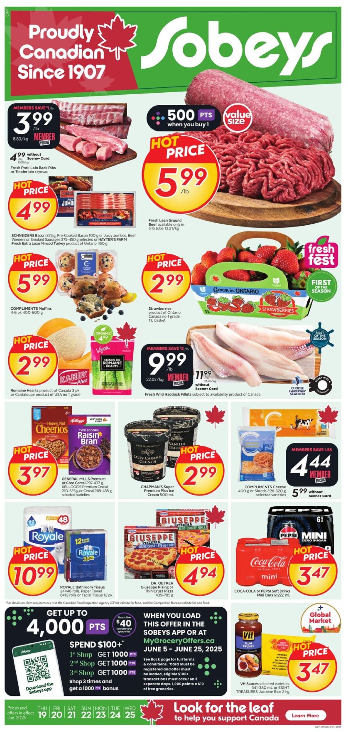 sobeys - Sobeys flyer valid from 06-19 - 06-25