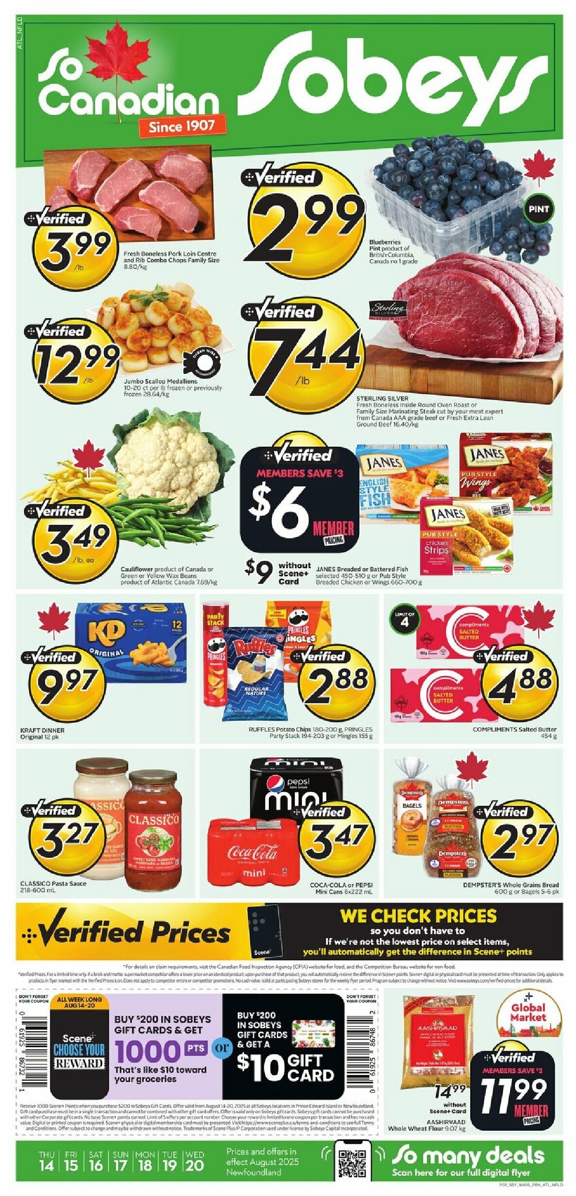 sobeys - Sobeys flyer valid from 08-14 - 08-20