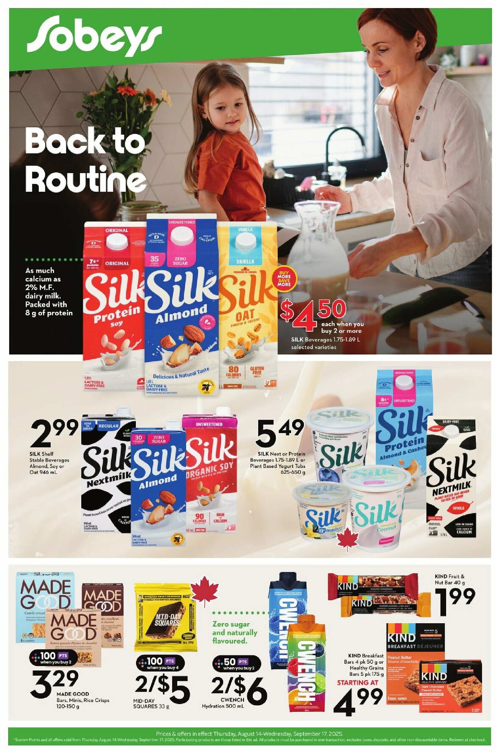 sobeys - Sobeys - Back to Routine flyer valid from 08-14 - 09-17