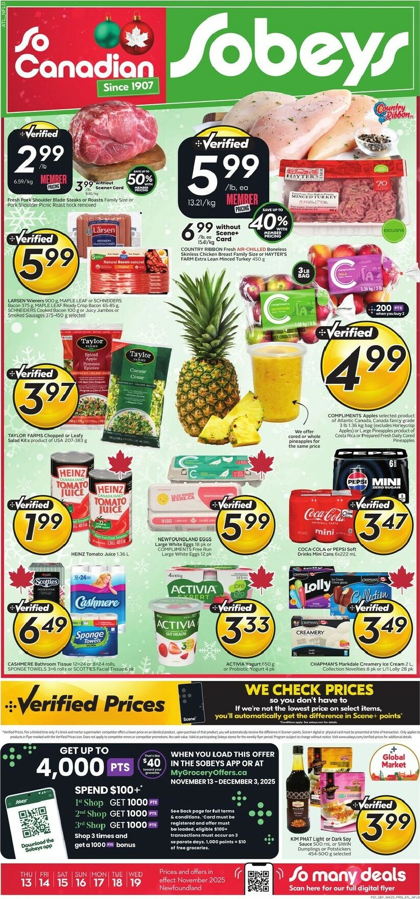 sobeys - Sobeys Flyer Valid From 11-13 to 11-19