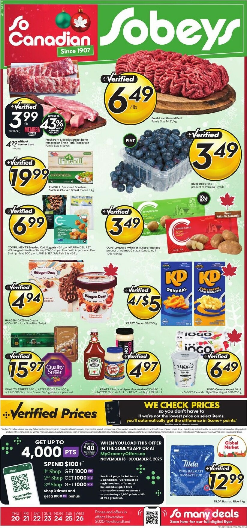 sobeys - Sobeys Flyer Valid From 11-20 to 11-26