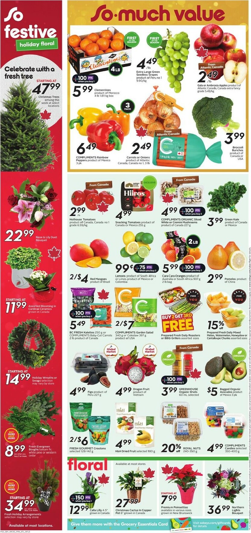 sobeys - Sobeys Flyer Valid From 11-20 to 11-26 - page: 5