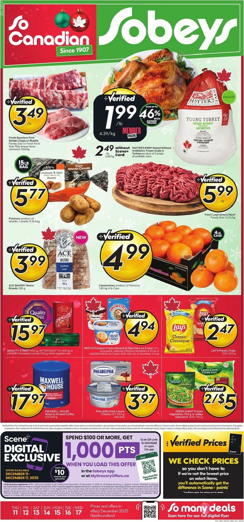 sobeys - Sobeys Flyer Valid From 12-11 to 12-17