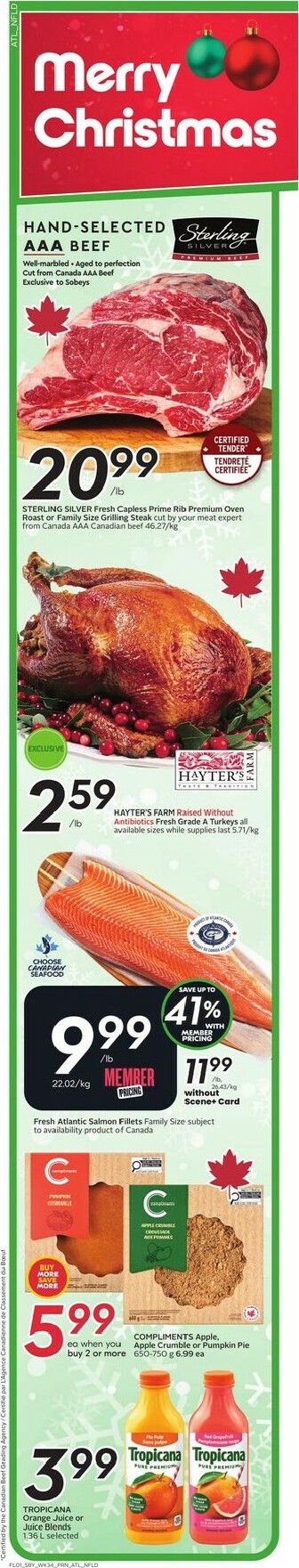 sobeys - Sobeys Flyer Valid From 12-18 to 12-24 - page: 2