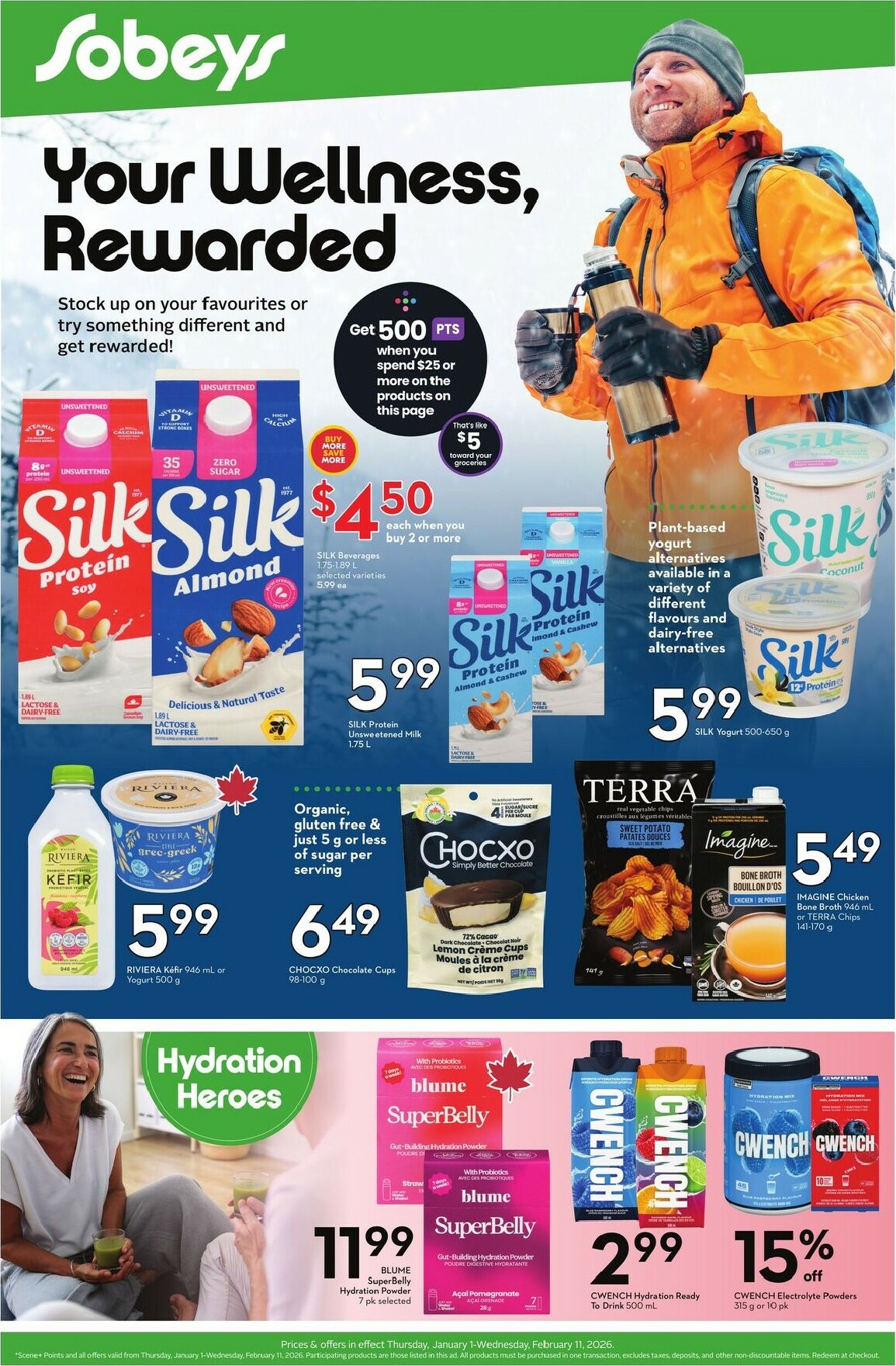 sobeys - Sobeys - Wellness Flyer Valid From 01-01 to 02-11
