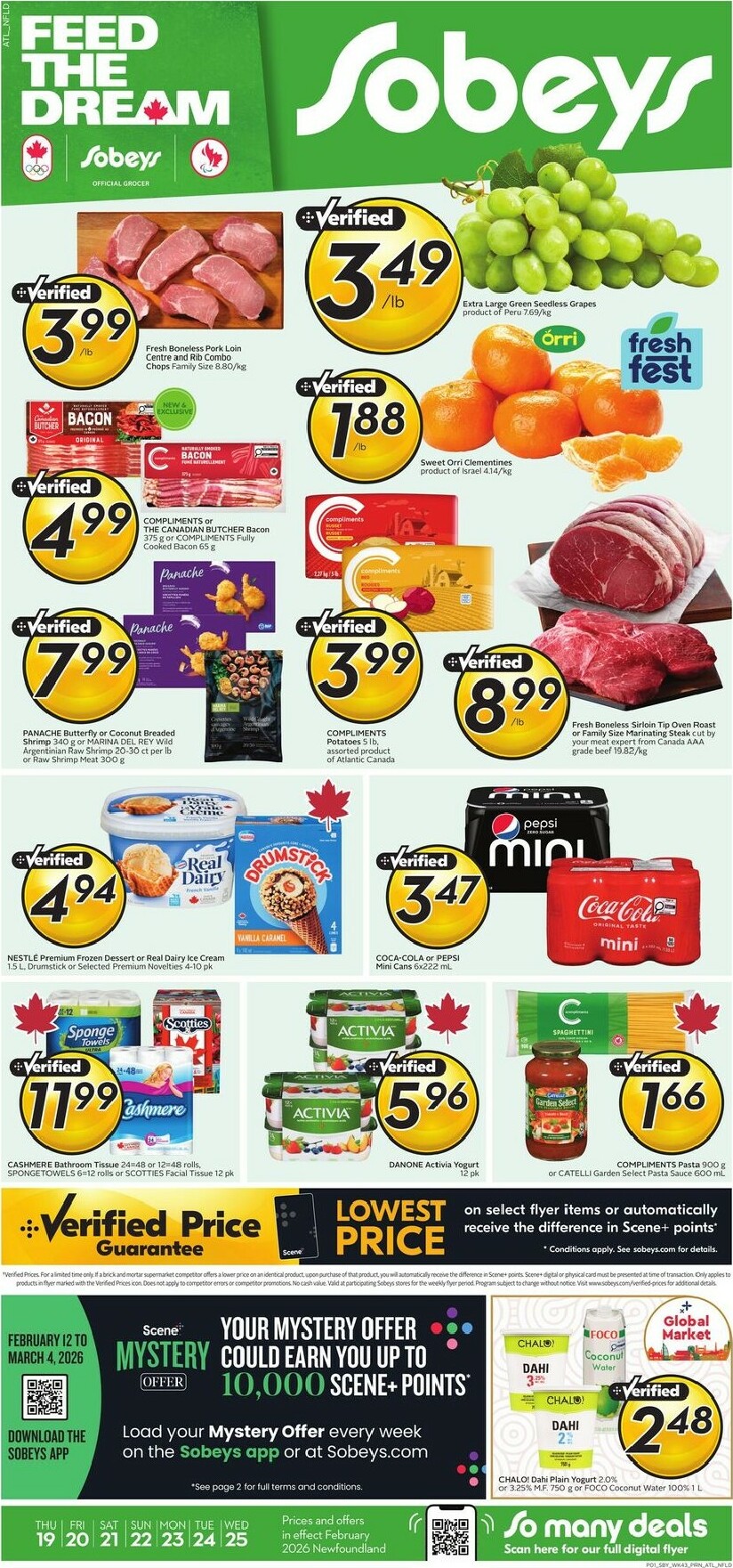 sobeys - Sobeys Flyer Valid From 2026-02-19 to 2026-02-25