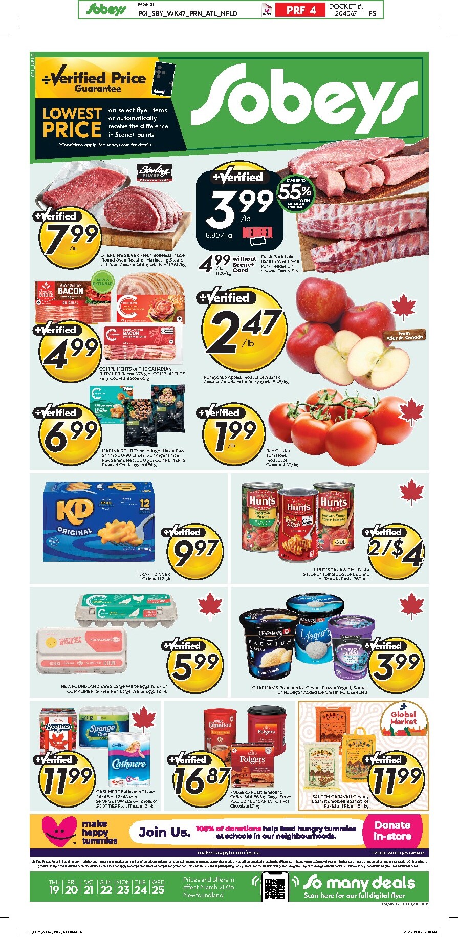 sobeys - Sobeys Flyer Valid From 2026-03-19 to 2026-03-25 - page: 1