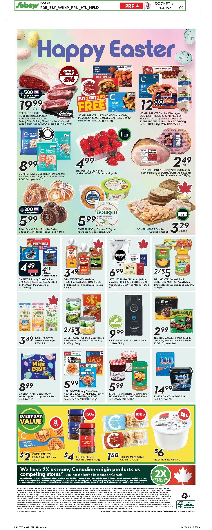 sobeys - Sobeys Flyer Valid From 2026-04-02 to 2026-04-08 - page: 4
