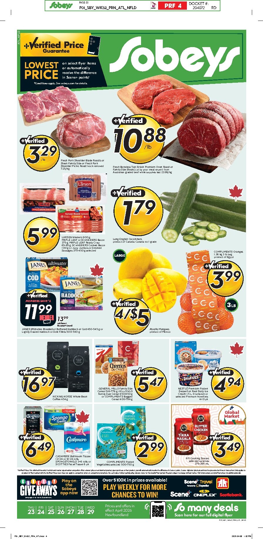 sobeys - New Sobeys Flyer for This Week – 2026-04-23 to 2026-04-29