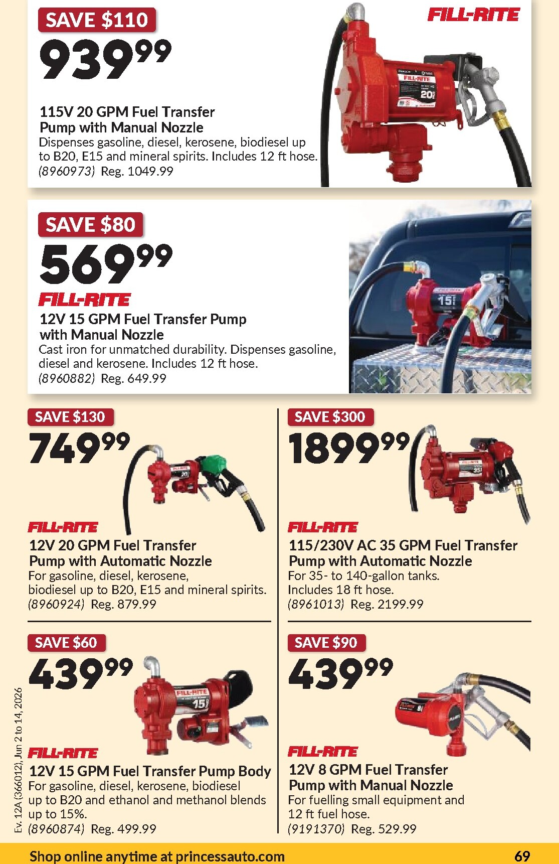 princess-auto - New Princess Auto Flyer for This Week – 2026-06-02 to 2026-06-14 - page: 70