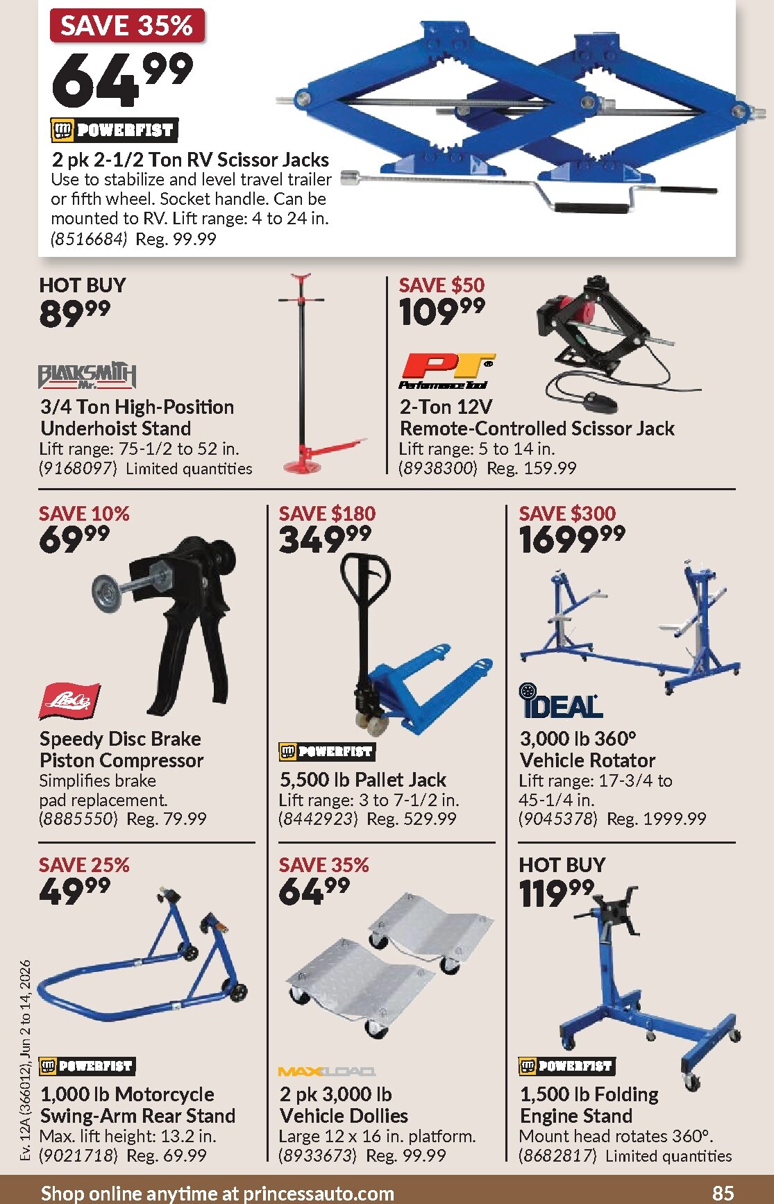 princess-auto - New Princess Auto Flyer for This Week – 2026-06-02 to 2026-06-14 - page: 86