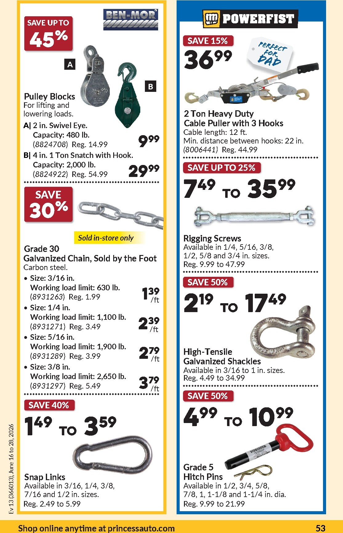 princess-auto - New Princess Auto Flyer for This Week – 2026-06-16 to 2026-06-28 - page: 57
