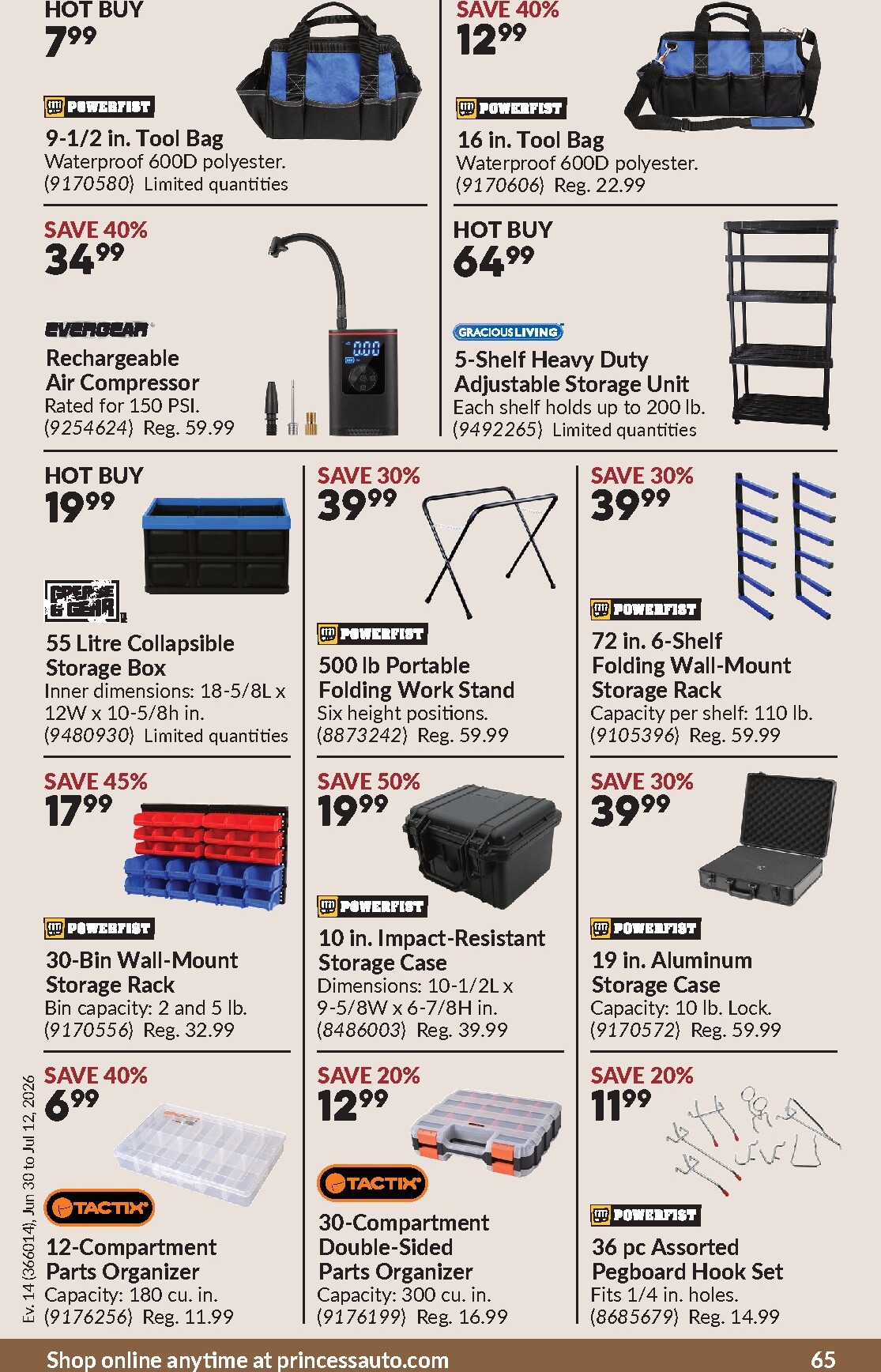 princess-auto - New Princess Auto Flyer for This Week – 2026-06-30 to 2026-07-12 - page: 70