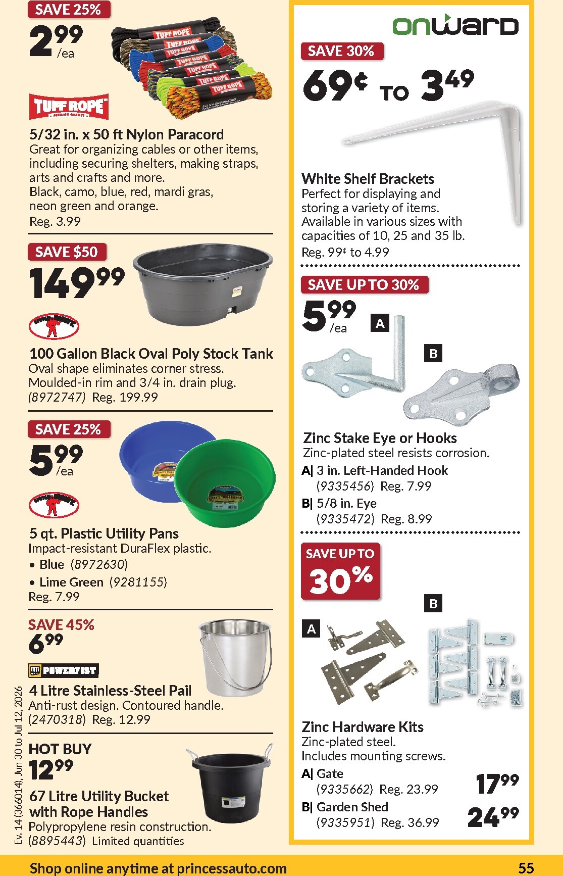 princess-auto - New Princess Auto Flyer for This Week – 2026-06-30 to 2026-07-12 - page: 60