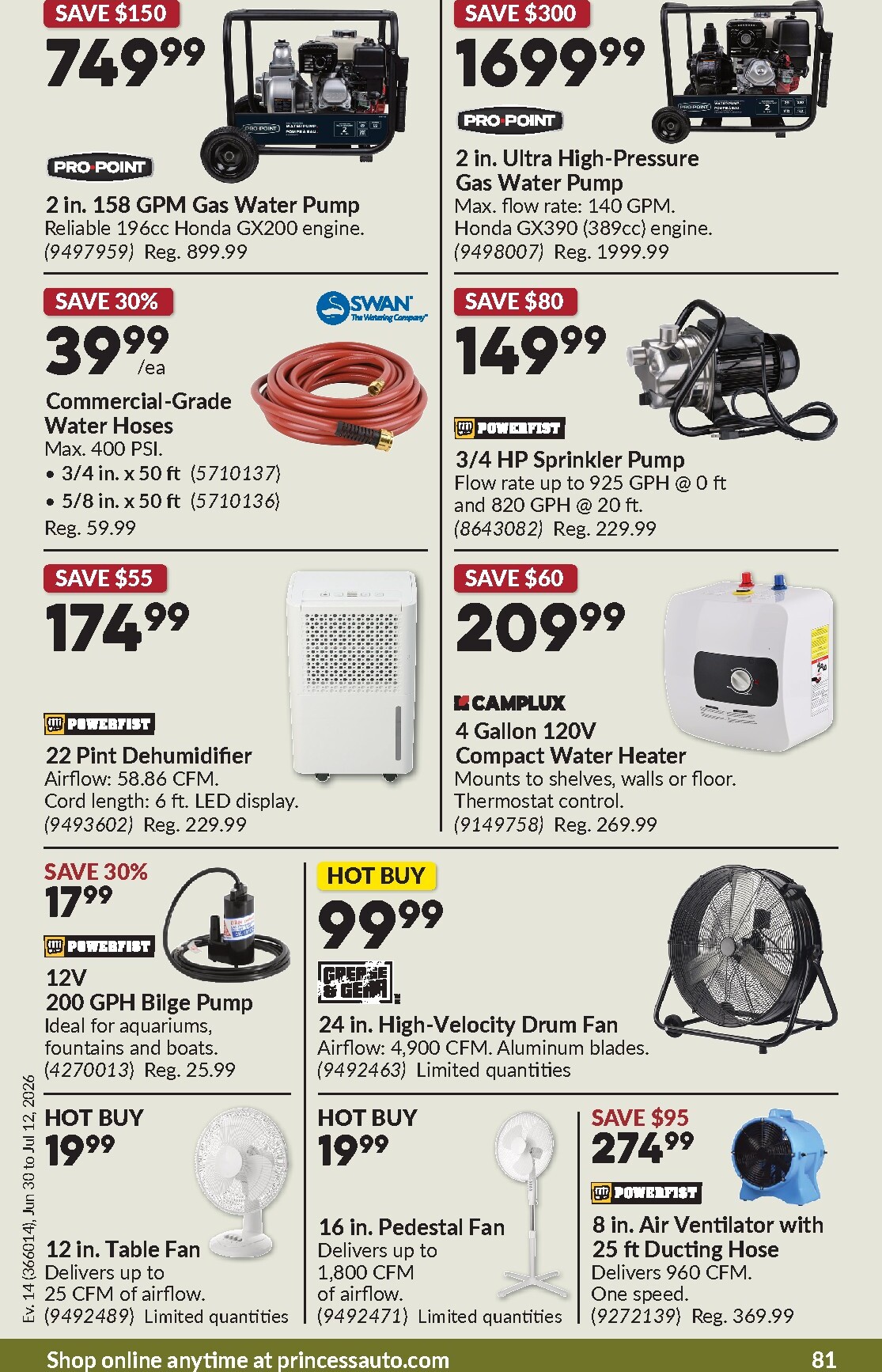 princess-auto - New Princess Auto Flyer for This Week – 2026-06-30 to 2026-07-12 - page: 86