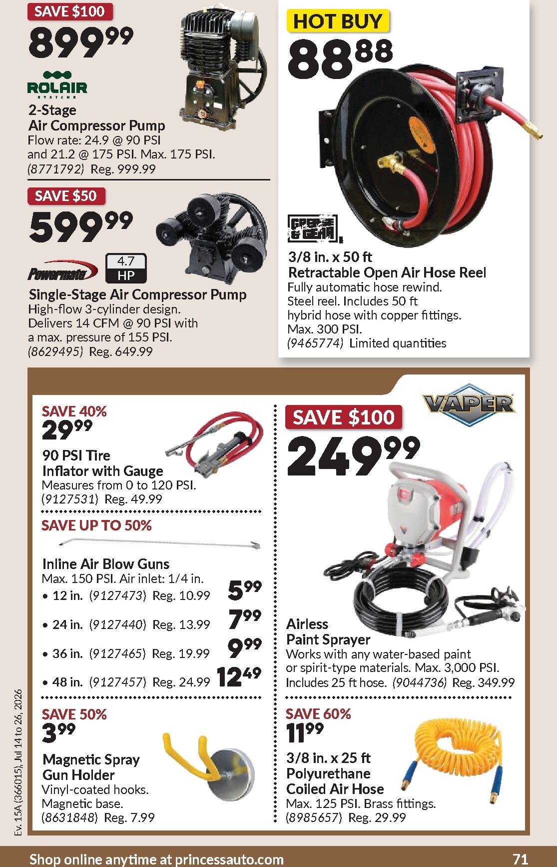princess-auto - Princess Auto Flyer Valid from 2026-07-14 to 2026-07-26 - page: 78