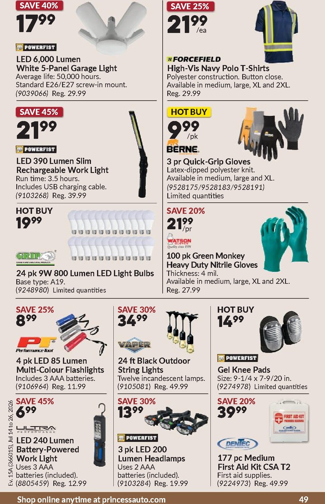 princess-auto - Princess Auto Flyer Valid from 2026-07-14 to 2026-07-26 - page: 56