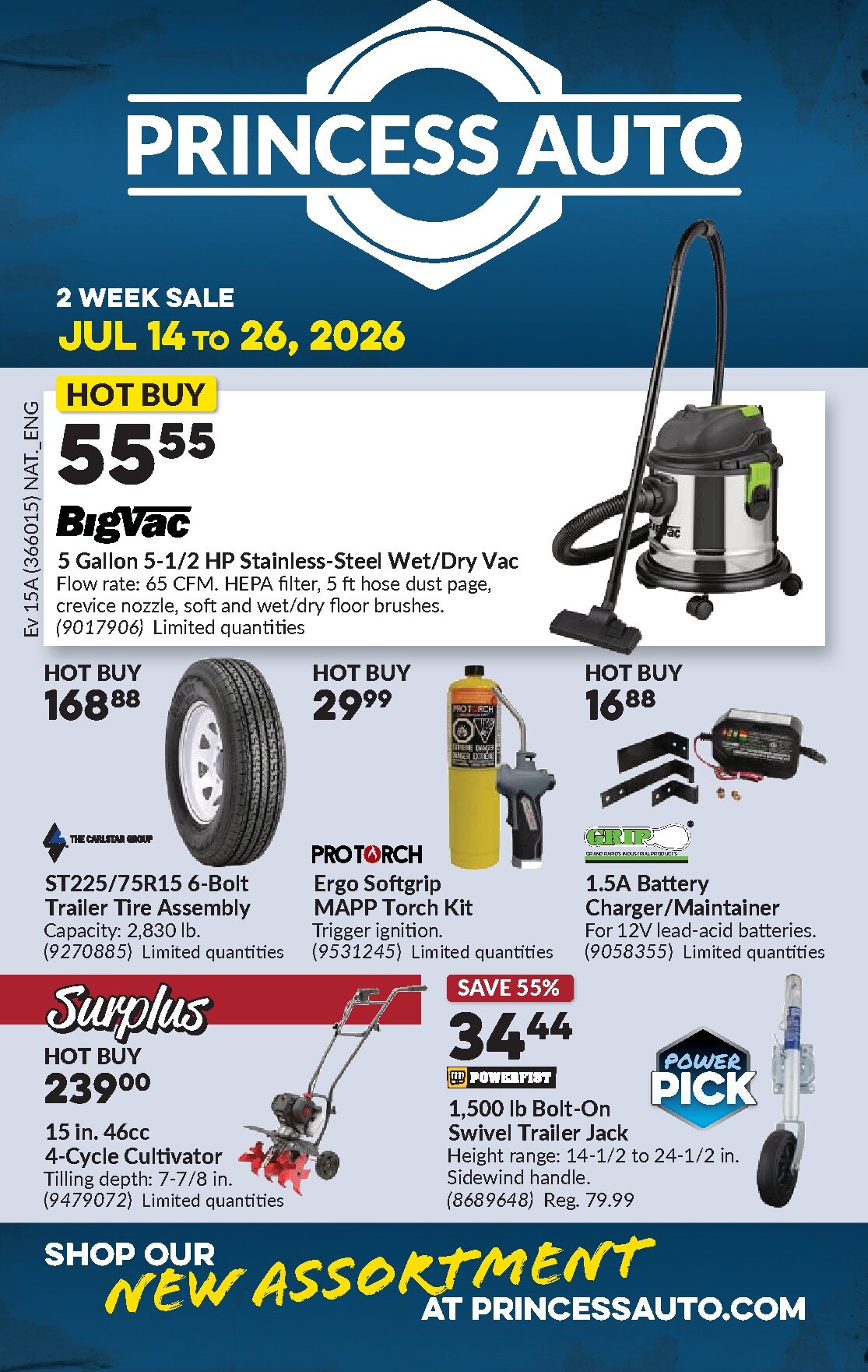 princess-auto - Princess Auto Flyer Valid from 2026-07-14 to 2026-07-26