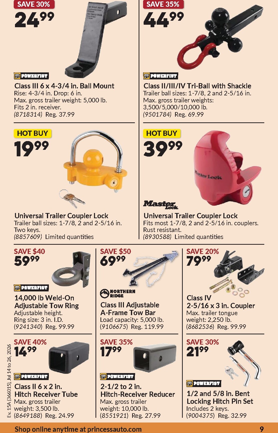 princess-auto - Princess Auto Flyer Valid from 2026-07-14 to 2026-07-26 - page: 16