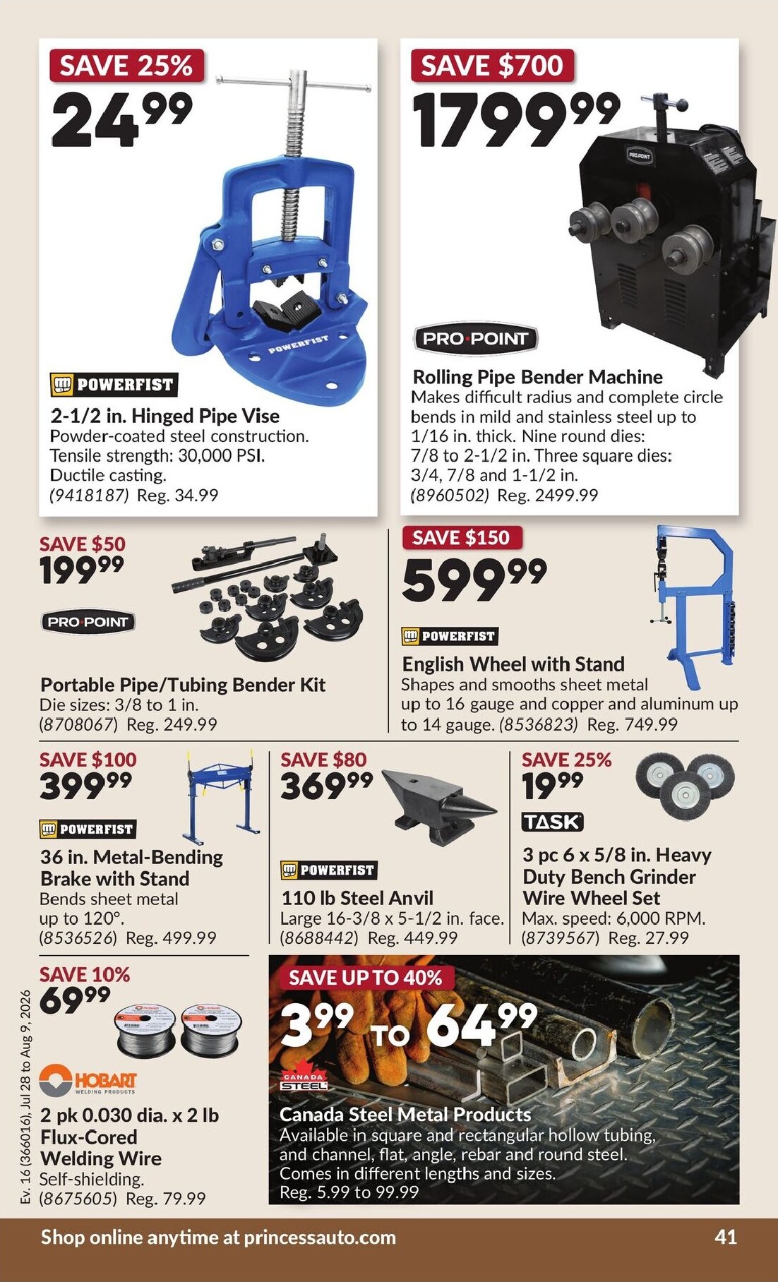 princess-auto - New Princess Auto Flyer for Next Week – 2026-07-28 to 2026-08-09 - page: 43