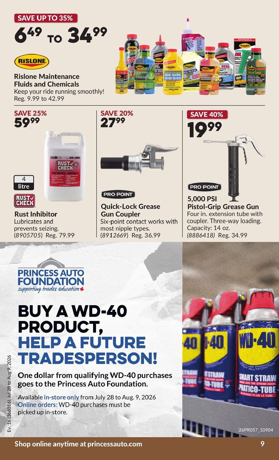 princess-auto - New Princess Auto Flyer for Next Week – 2026-07-28 to 2026-08-09 - page: 10