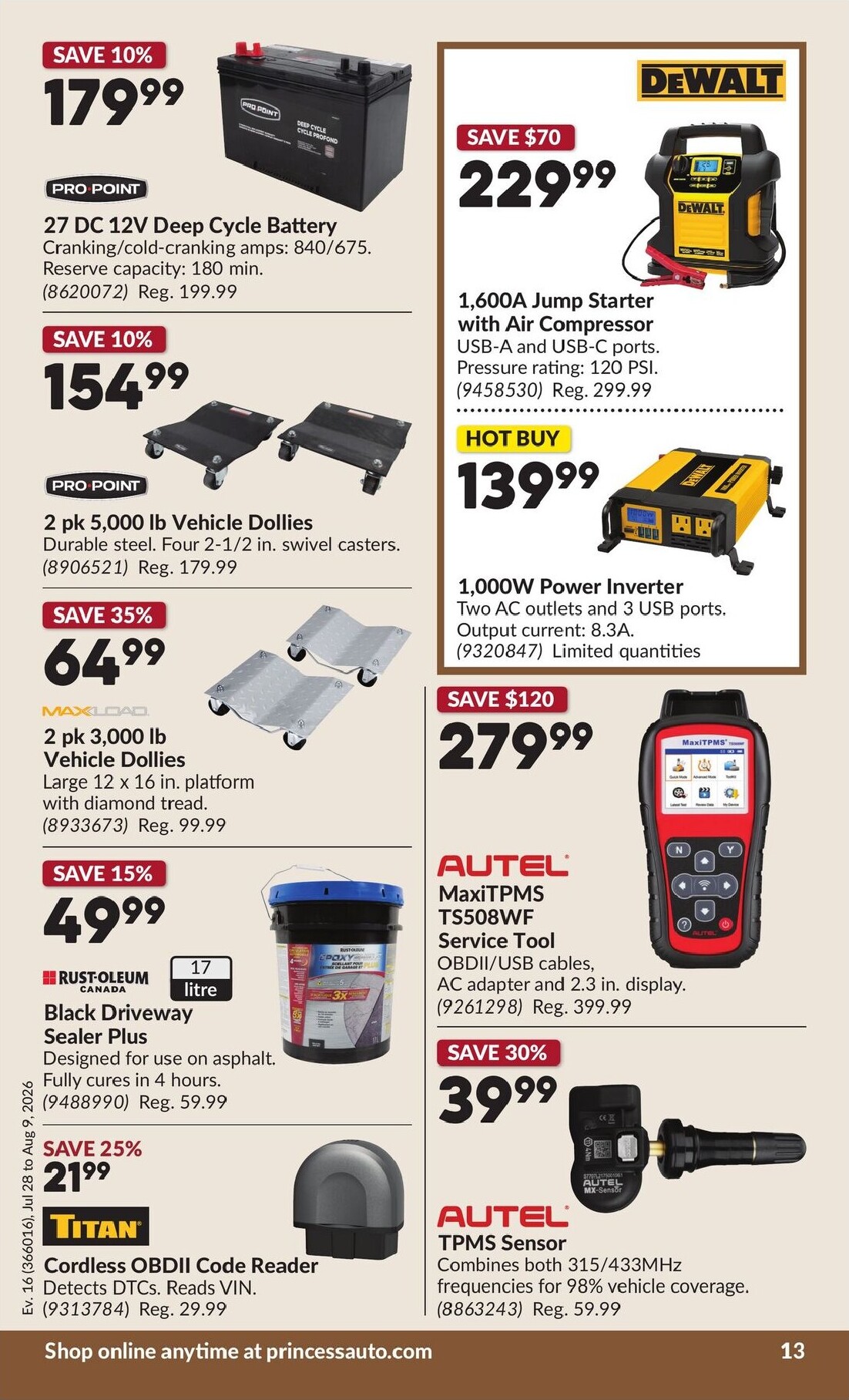 princess-auto - New Princess Auto Flyer for Next Week – 2026-07-28 to 2026-08-09 - page: 14