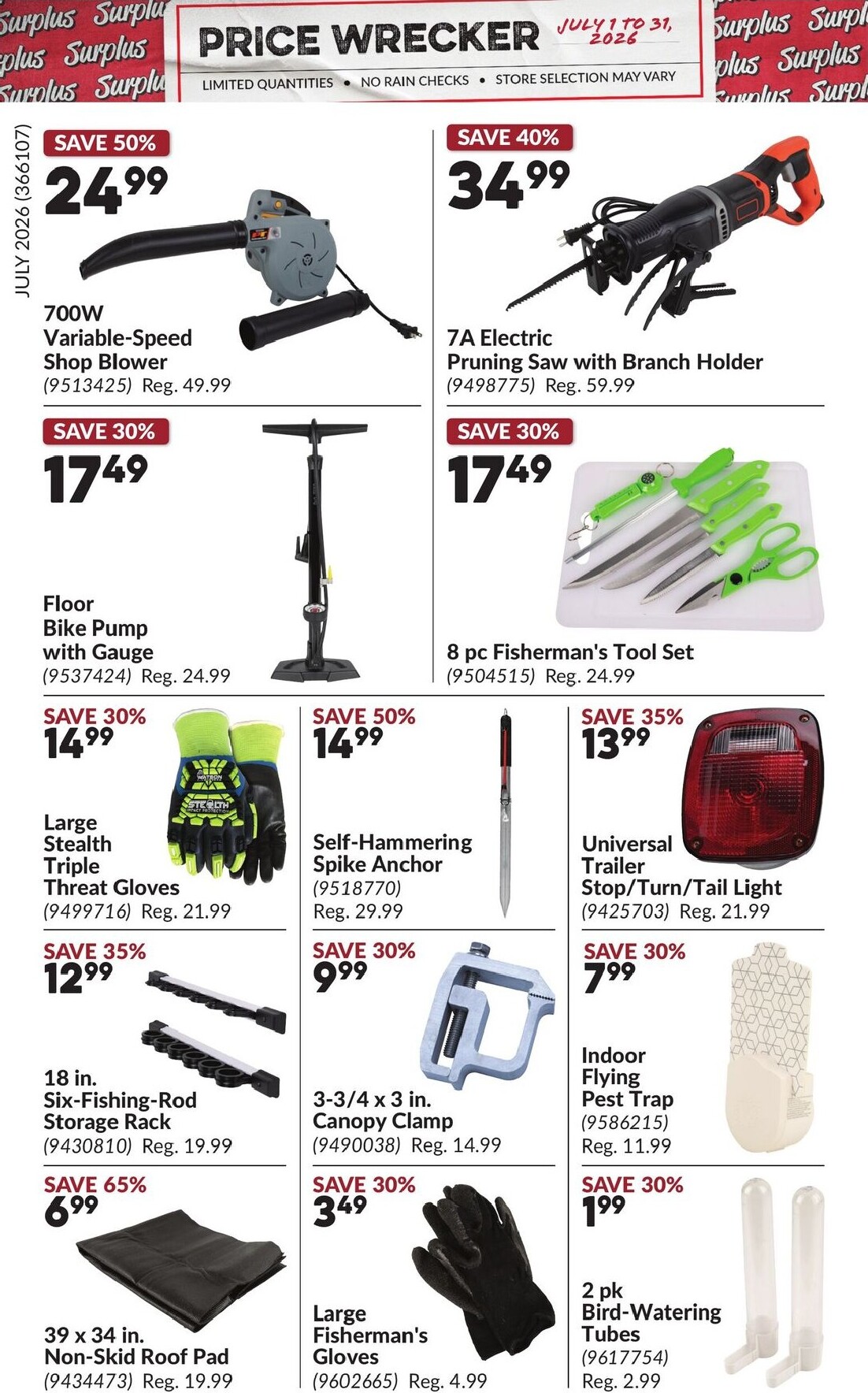 princess-auto - Princess Auto - Price Wrecker Flyer Valid from 2026-07-01 to 2026-07-31 - page: 17