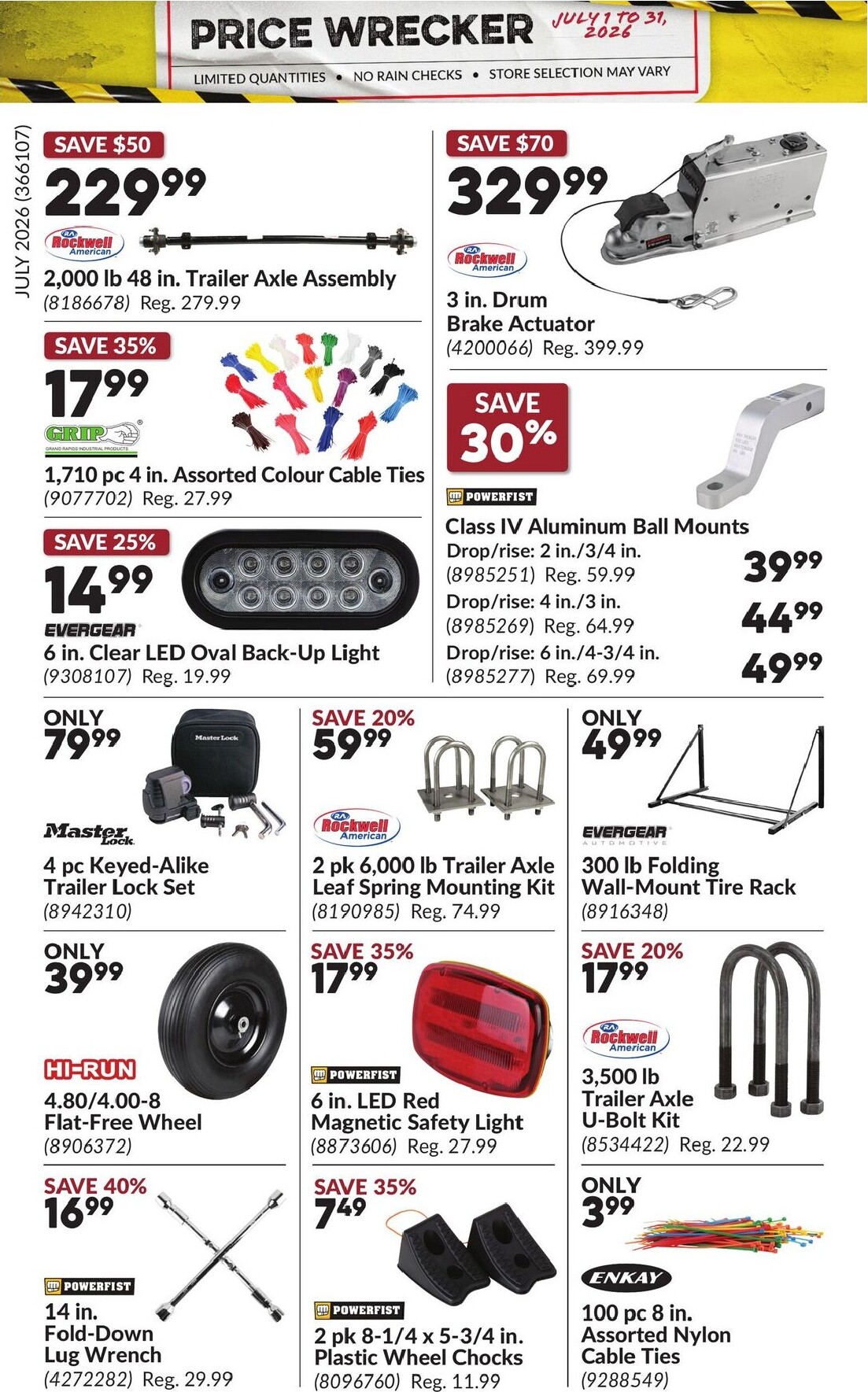 princess-auto - Princess Auto - Price Wrecker Flyer Valid from 2026-07-01 to 2026-07-31 - page: 20