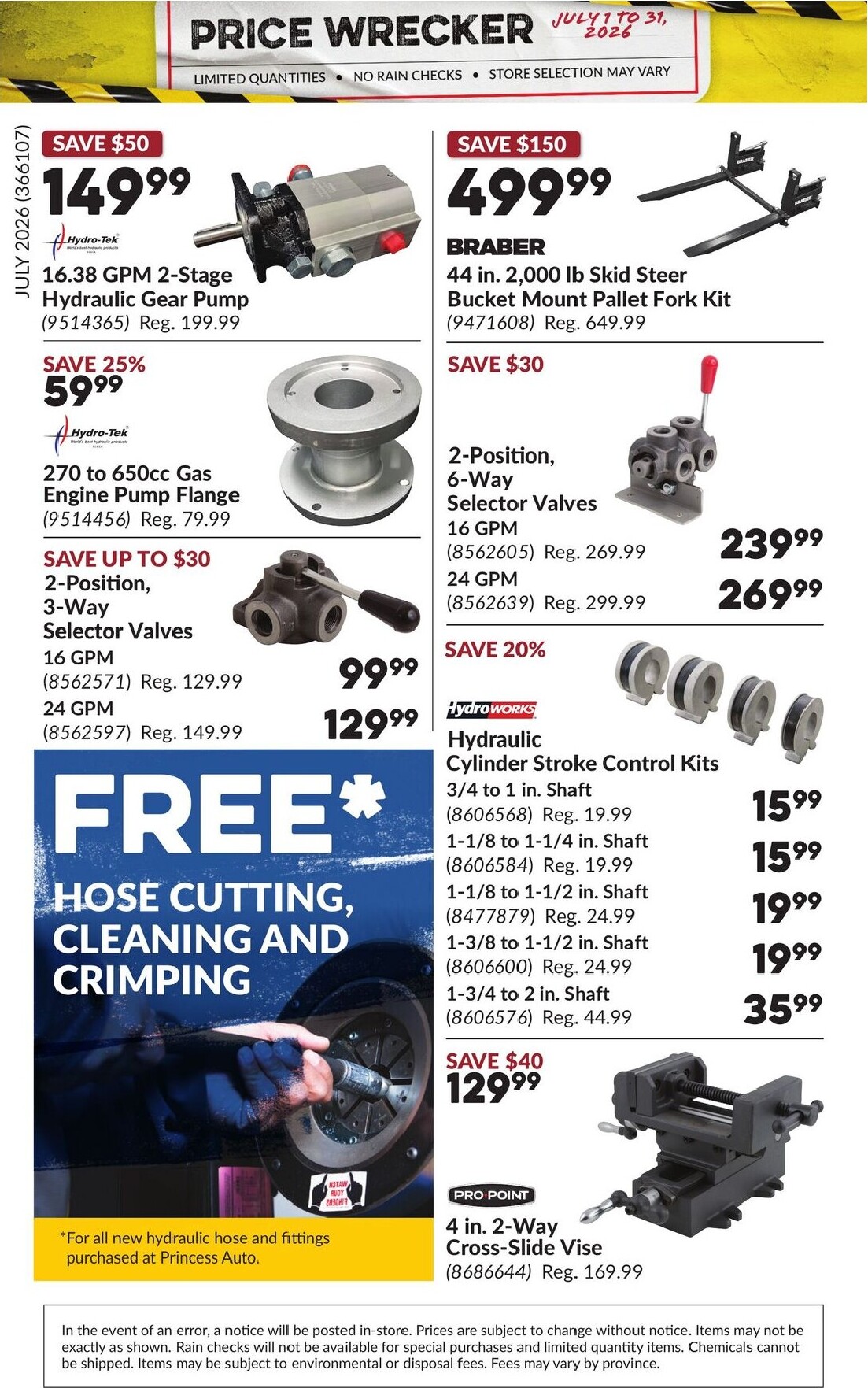 princess-auto - Princess Auto - Price Wrecker Flyer Valid from 2026-07-01 to 2026-07-31 - page: 29