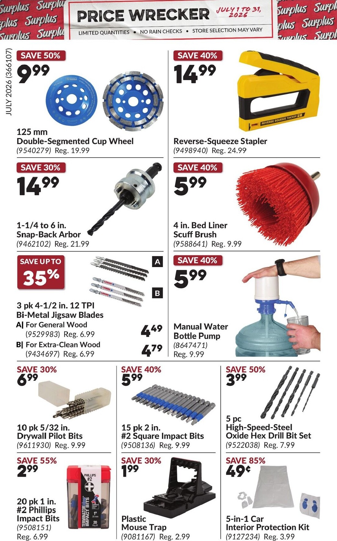 princess-auto - Princess Auto - Price Wrecker Flyer Valid from 2026-07-01 to 2026-07-31 - page: 9