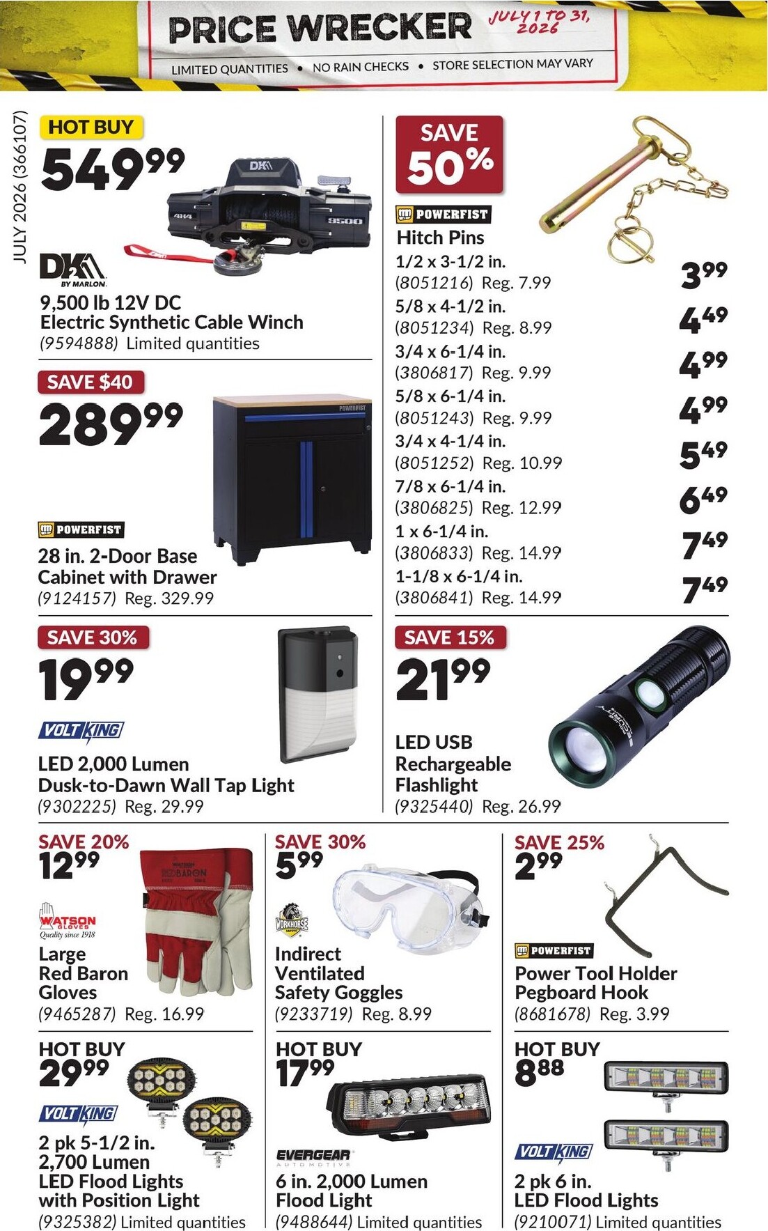 princess-auto - Princess Auto - Price Wrecker Flyer Valid from 2026-07-01 to 2026-07-31 - page: 26