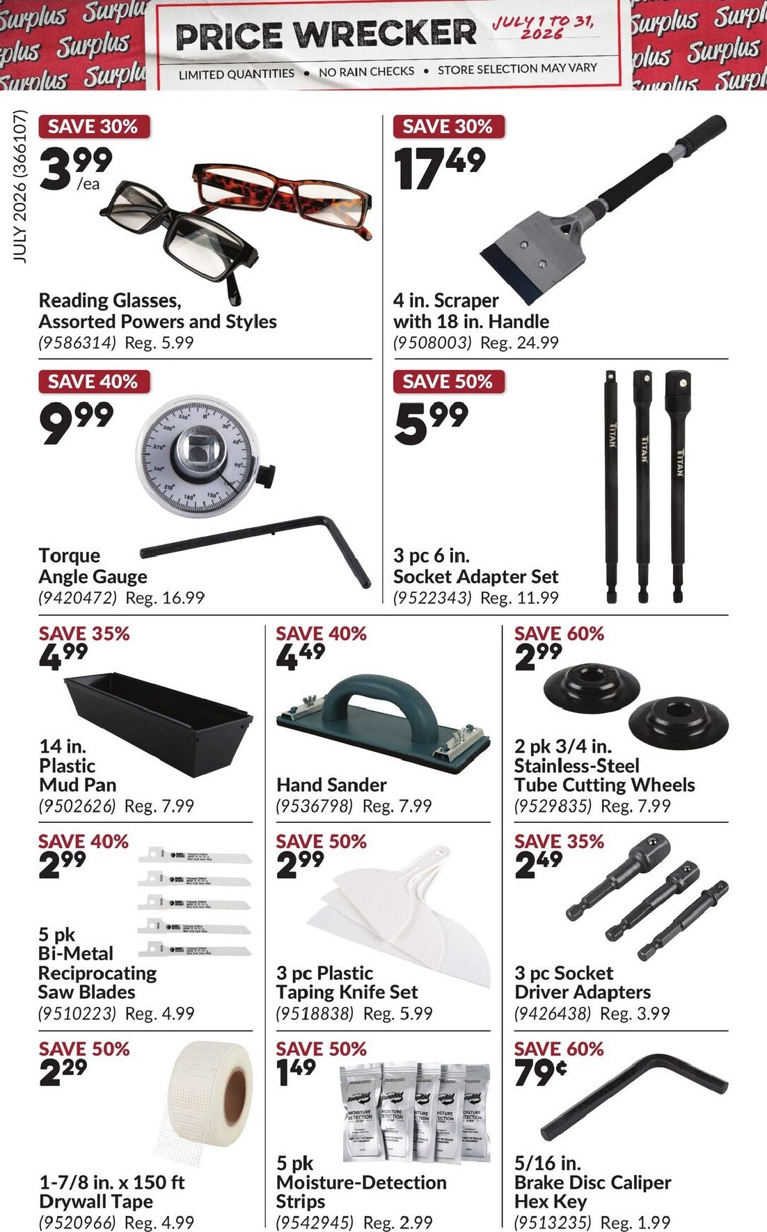 princess-auto - Princess Auto - Price Wrecker Flyer Valid from 2026-07-01 to 2026-07-31 - page: 13