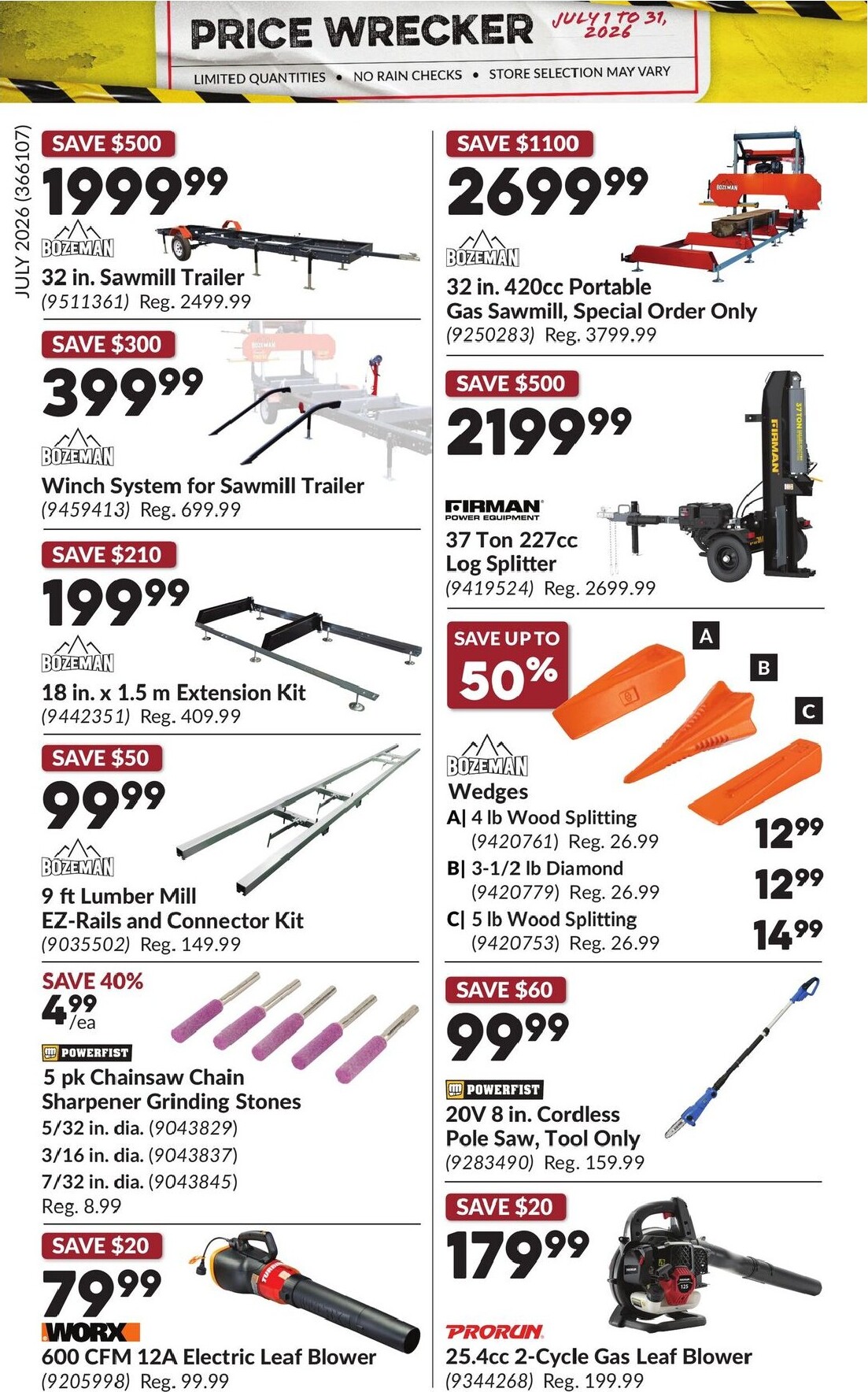 princess-auto - Princess Auto - Price Wrecker Flyer Valid from 2026-07-01 to 2026-07-31 - page: 27
