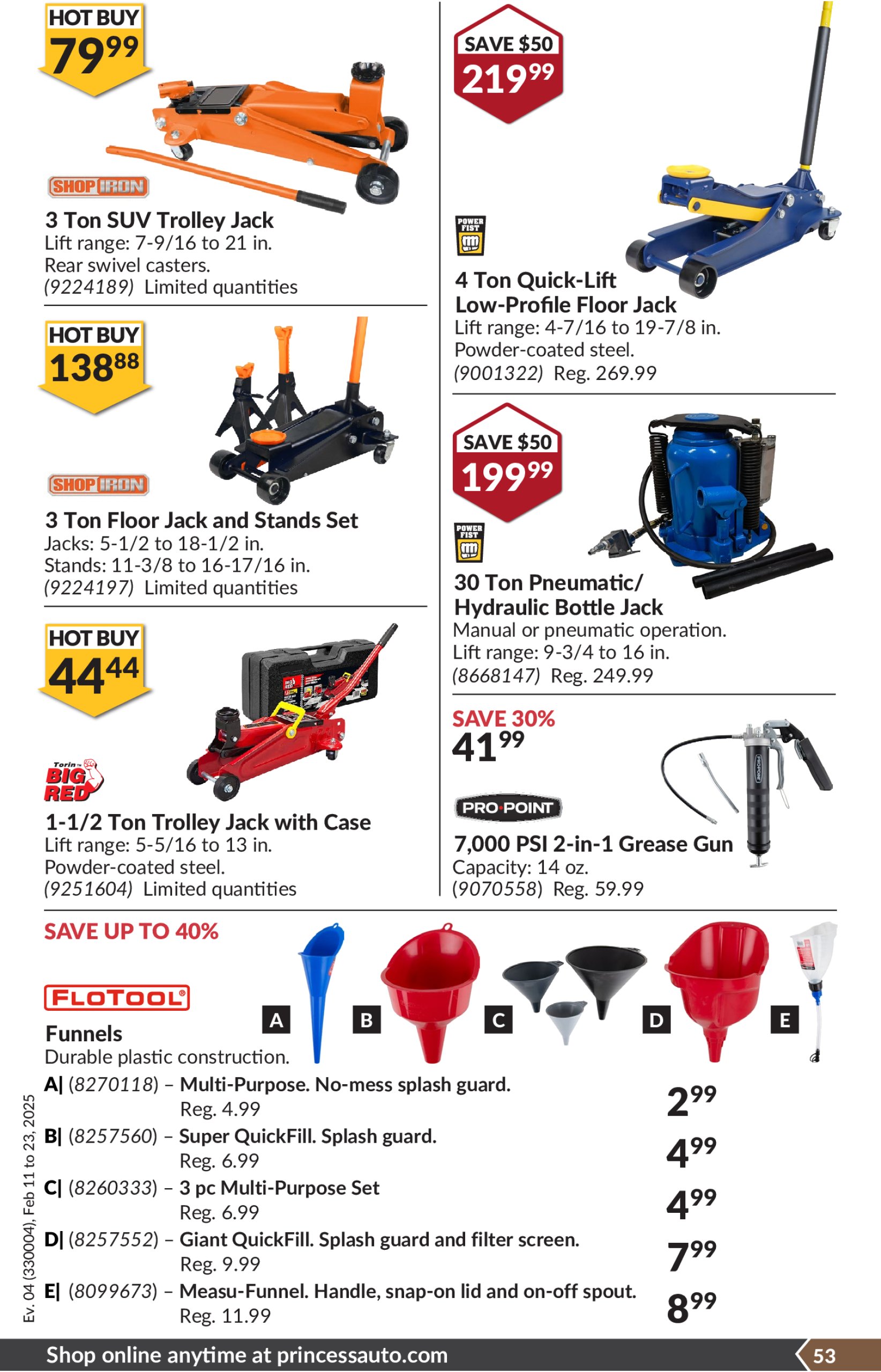 princess-auto - Princess Auto flyer valid from 02-11 - 02-23 - page: 55 princess-auto - Princess Auto flyer valid from 02-11 - 02-23 - page: 55