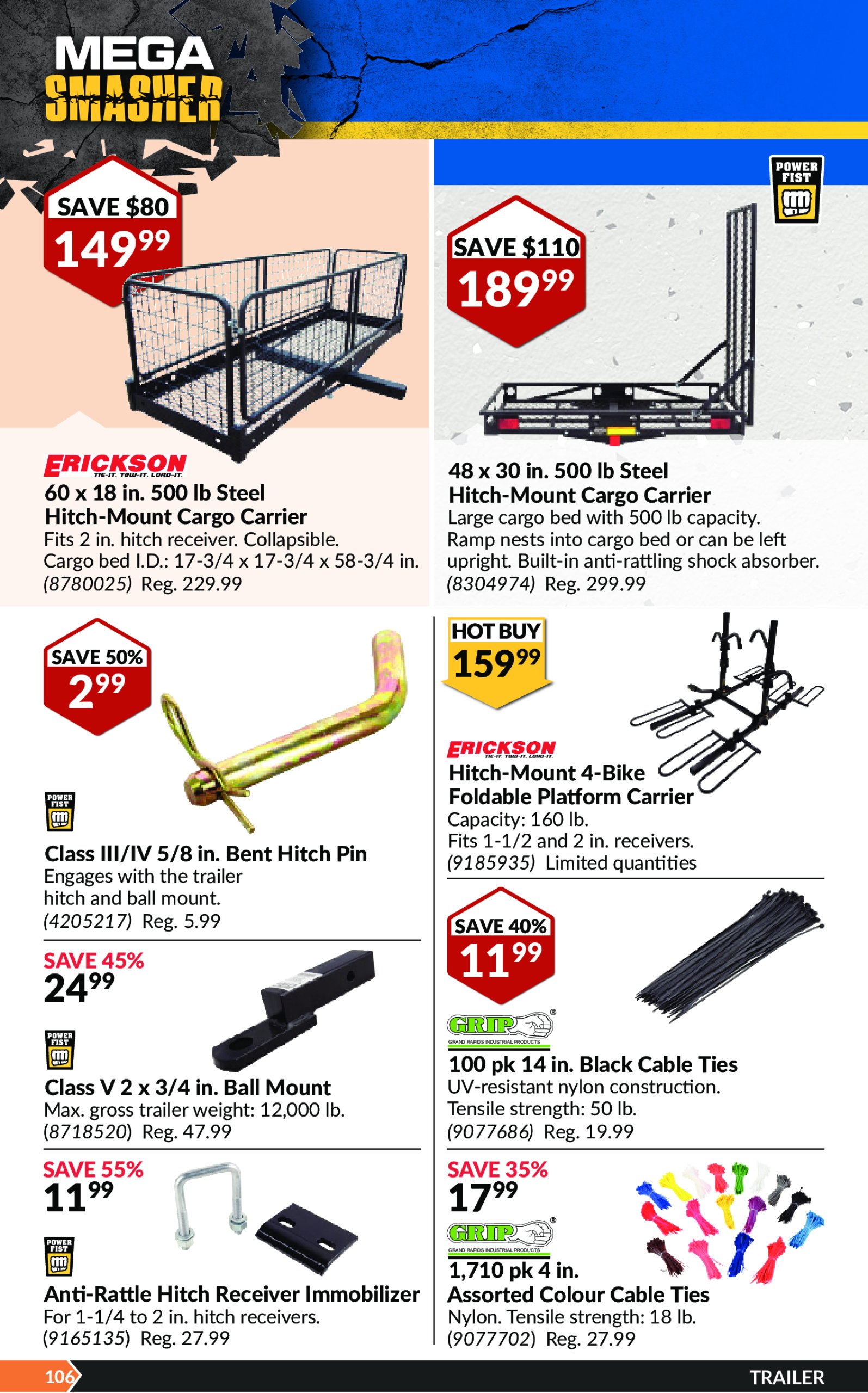 princess-auto - Princess Auto flyer valid from 05-20 - 06-01 - page: 109 princess-auto - Princess Auto flyer valid from 05-20 - 06-01 - page: 109