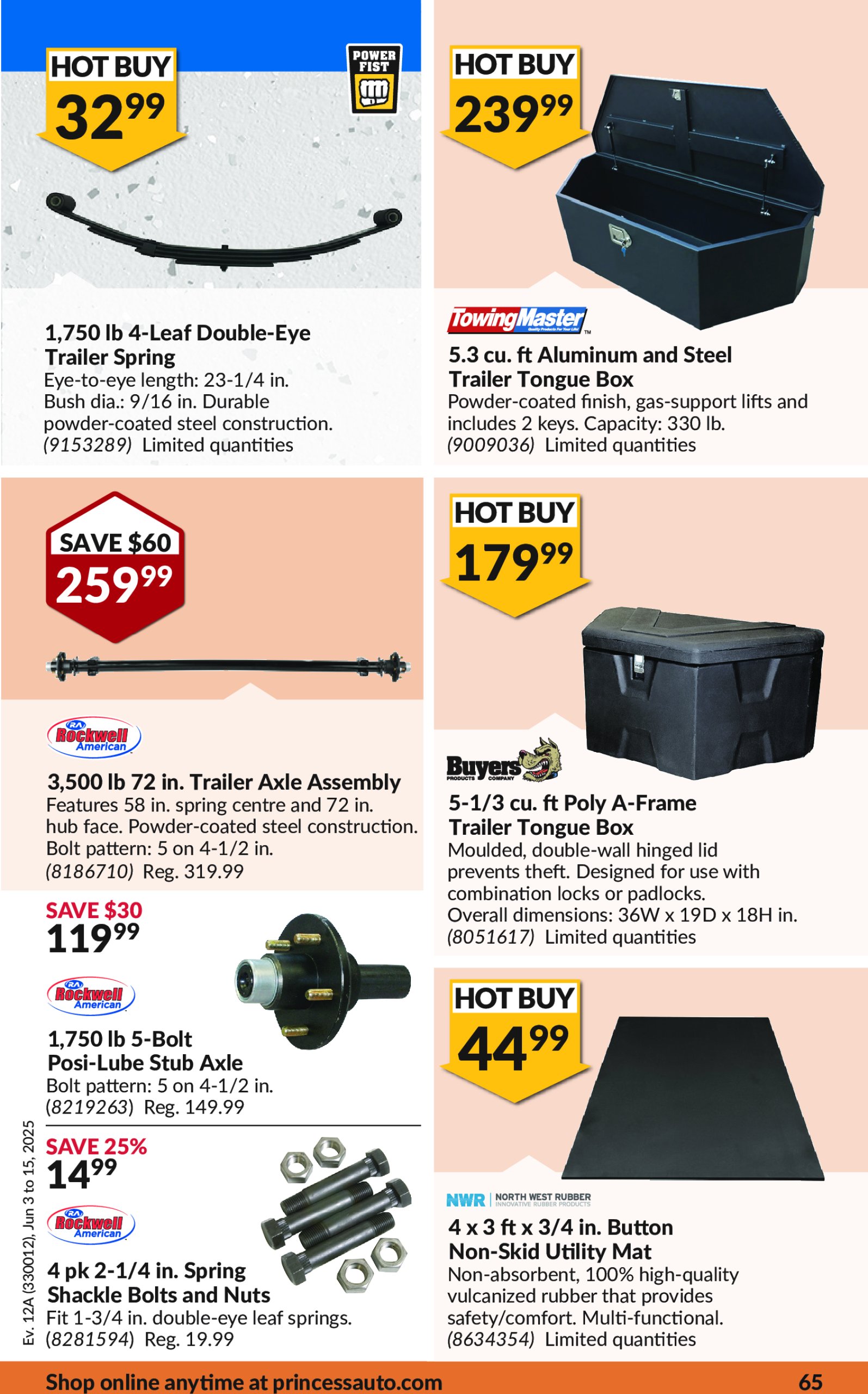 princess-auto - Princess Auto flyer valid from 06-03 - 06-15 - page: 70 princess-auto - Princess Auto flyer valid from 06-03 - 06-15 - page: 70