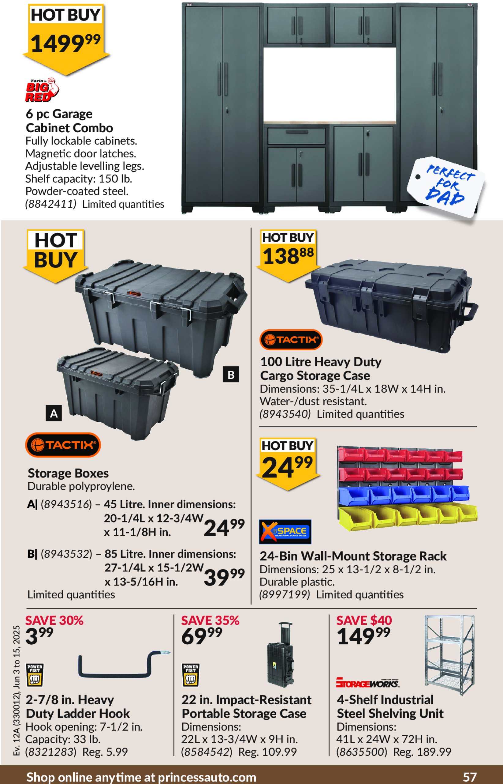 princess-auto - Princess Auto flyer valid from 06-03 - 06-15 - page: 62 princess-auto - Princess Auto flyer valid from 06-03 - 06-15 - page: 62