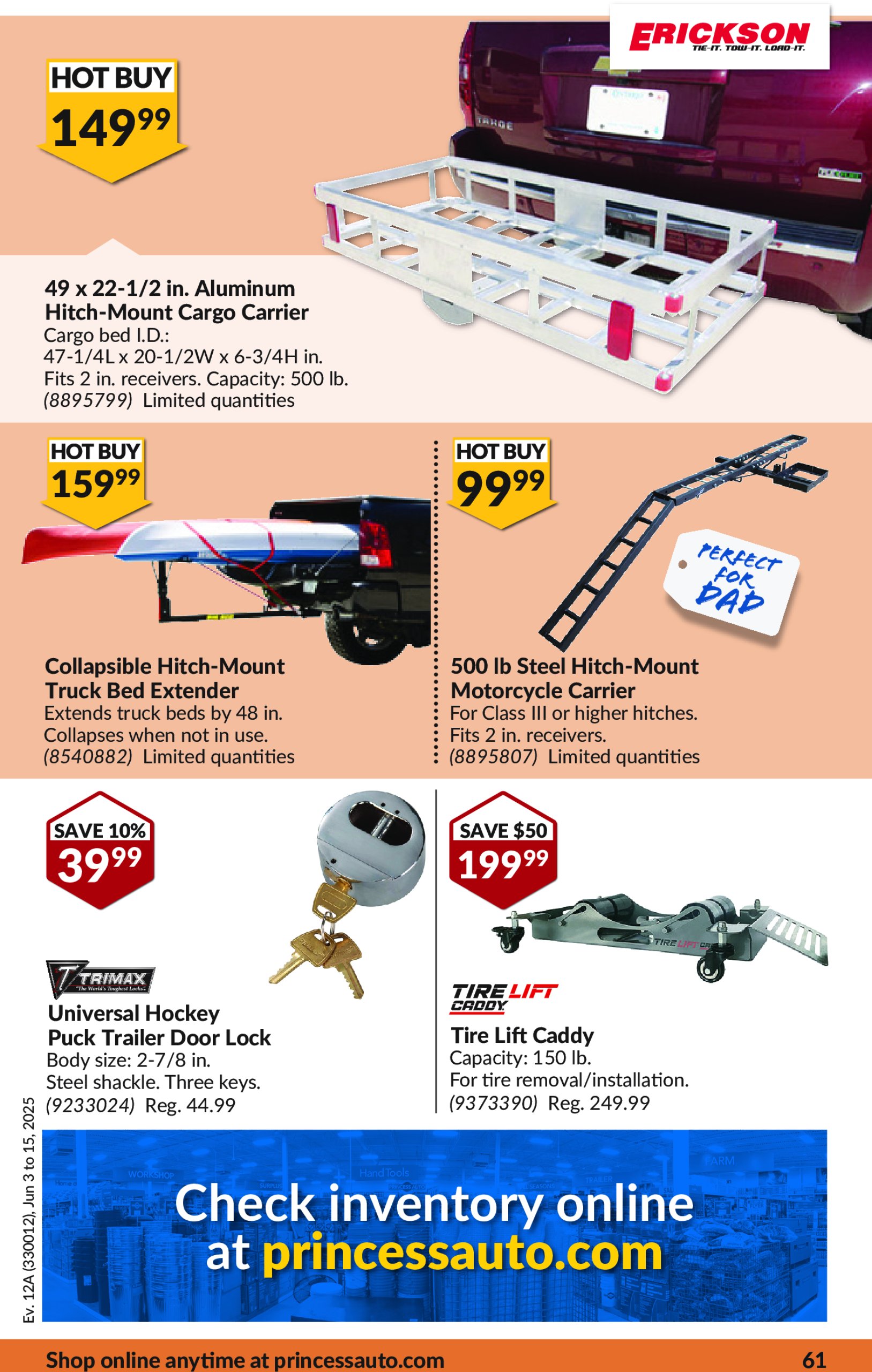 princess-auto - Princess Auto flyer valid from 06-03 - 06-15 - page: 66 princess-auto - Princess Auto flyer valid from 06-03 - 06-15 - page: 66