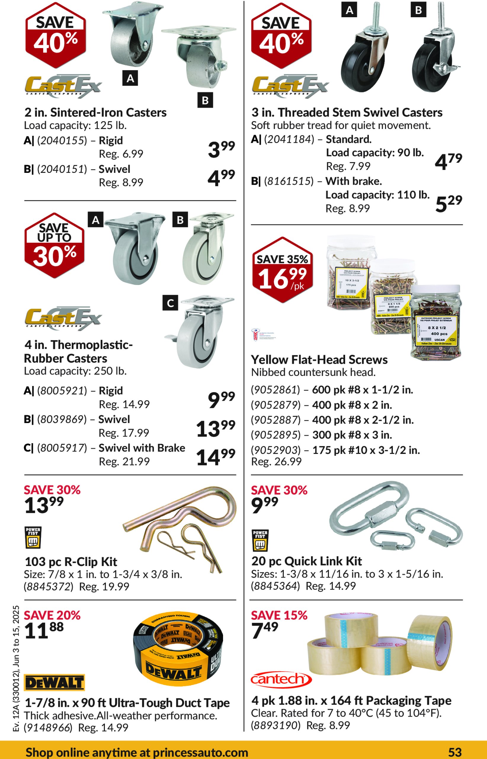 princess-auto - Princess Auto flyer valid from 06-03 - 06-15 - page: 58 princess-auto - Princess Auto flyer valid from 06-03 - 06-15 - page: 58