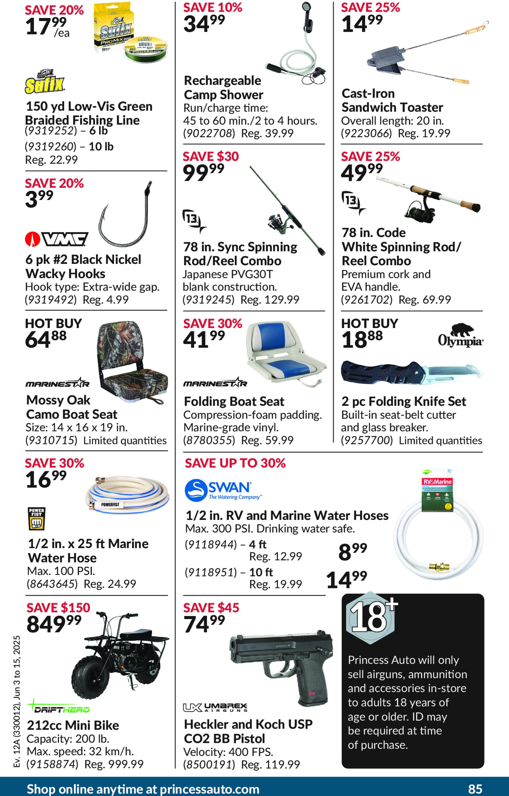 princess-auto - Princess Auto flyer valid from 06-03 - 06-15 - page: 90 princess-auto - Princess Auto flyer valid from 06-03 - 06-15 - page: 90