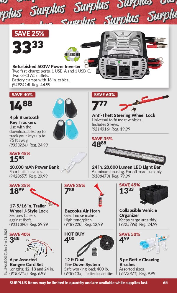 princess-auto - Princess Auto flyer valid from 09-09 - 09-21 - page: 68