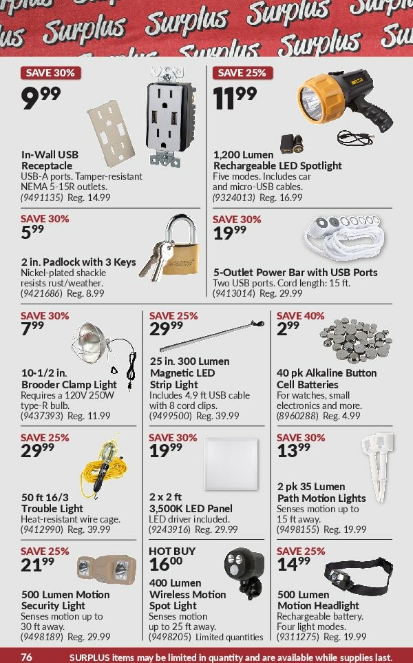 princess-auto - Princess Auto flyer valid from 09-23 - 10-05 - page: 80