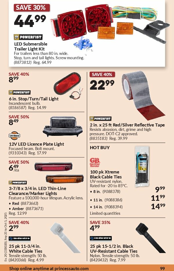 princess-auto - Princess Auto flyer valid from 09-23 - 10-05 - page: 103