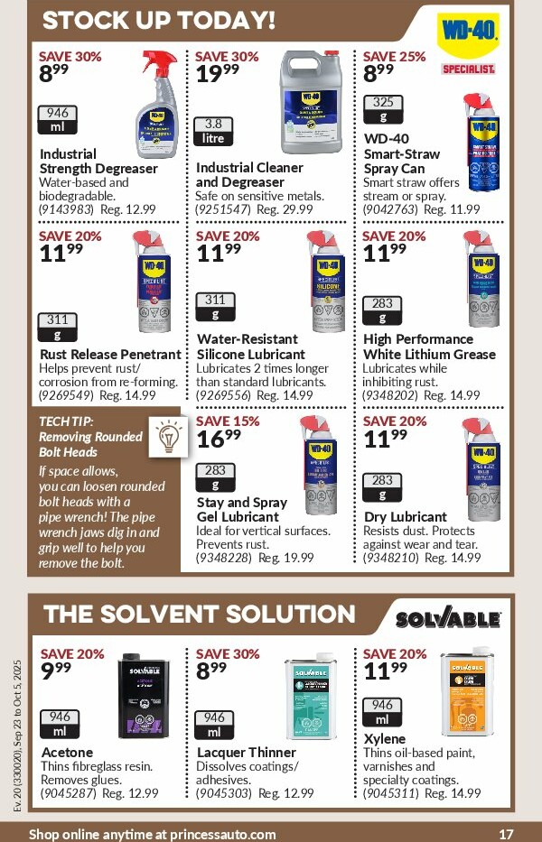 princess-auto - Princess Auto flyer valid from 09-23 - 10-05 - page: 21