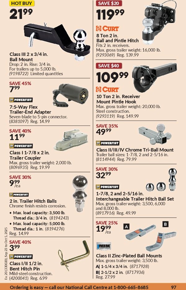 princess-auto - Princess Auto flyer valid from 09-23 - 10-05 - page: 101