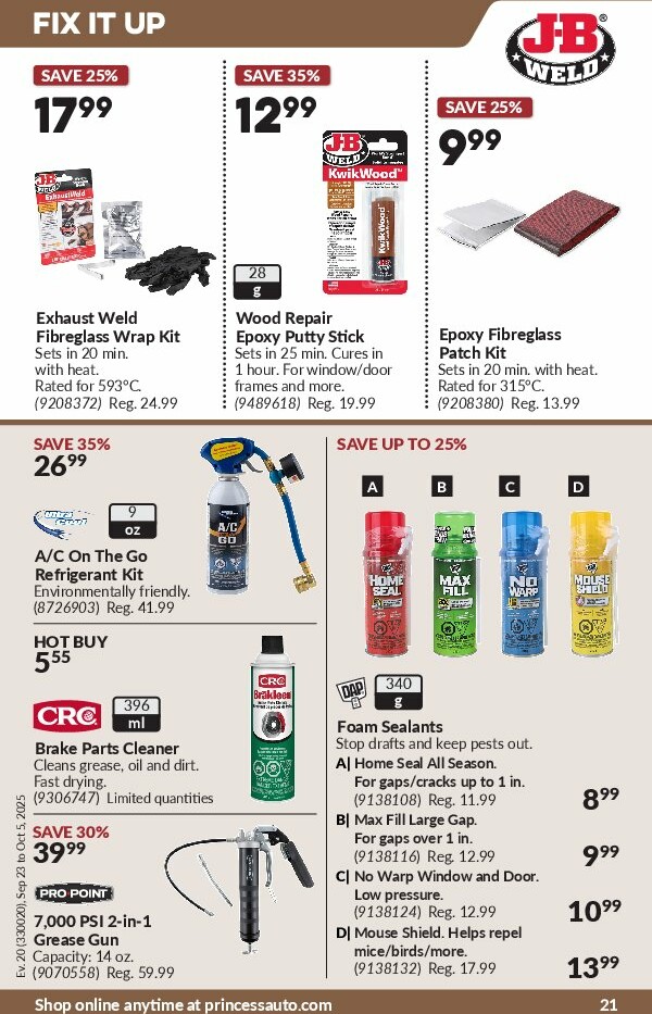 princess-auto - Princess Auto flyer valid from 09-23 - 10-05 - page: 25