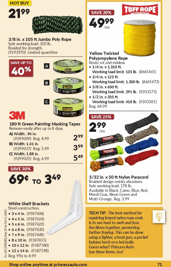 princess-auto - Princess Auto flyer valid from 09-23 - 10-05 - page: 75